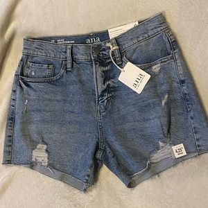 ANA Women’s High Rise Denim Boyfriend Short